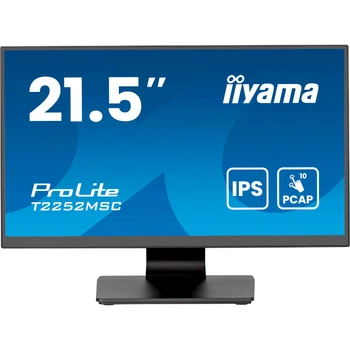 Монитор сенсорный 21.5" IIYAMA ProLite T2252MSC-B2AG IPS 1920x1080 60 Гц 250 кд/м² Black