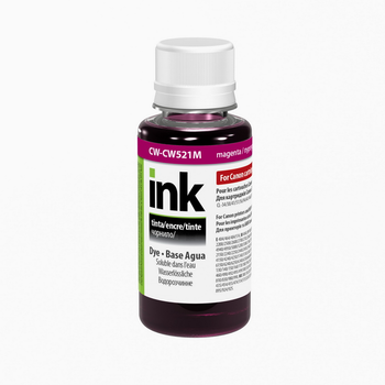 Чернило ColorWay Canon CL-38/521 BJ/BJC/PIXMA/MP/MX/FAX 100 мл Magenta (CW-CW521M01)