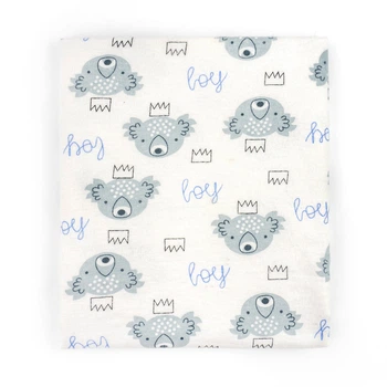 Пеленка для новорожденных Dexter`s фланель koala 80-100см молочный