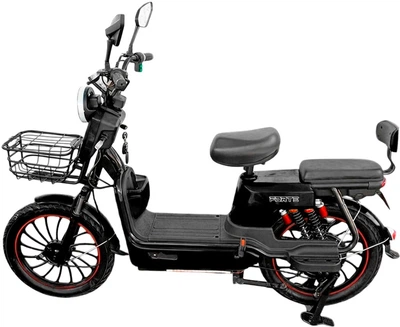 Електроскутер Forte Wind 800 W 60B/20A 40 км/год Чорний (BP145134)