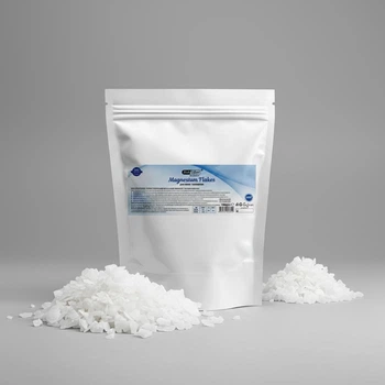 Магниевые хлопья magnesium flakes Бишофит Полтавский 7000 г