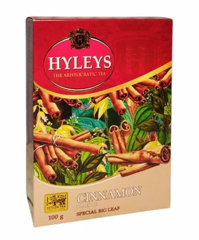 Чай Hyleys чорний суцільностовий з шматочками кориці 100 г (60276)
