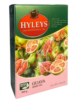 Чай Hyleys Зелений суцільнолистовий з смаком Гуави (60918)