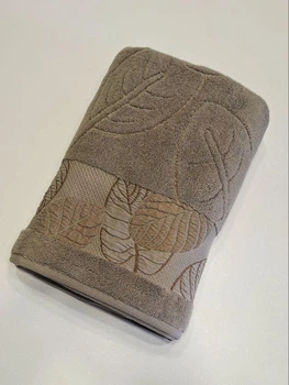 Полотенце махровое лицевое 50*90 Cestepe Microcotton Premium Asel Коричневое