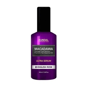 Сыворотка для волос увлажняющая "Английская роза" 100 мл Kundal Macadamia Ultra Hair Serum English Rose
