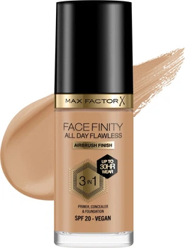 Крем тональный для лица 70 - Warm Sand Max Factor Facefinity All Day Flawless 3-in-1 Foundation