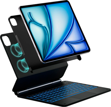 Etui z klapką Typecase do Apple iPad Air 13" 2024/2025 Black (6979284780165)