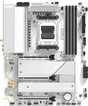 Płyta główna Sapphire Pure B850A Wi-Fi 7 (sAM5, AMD B850, PCI-Ex16)