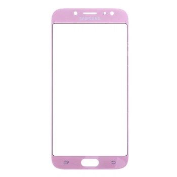 Скло Samsung J730 Galaxy J7, Рожевий - 170836