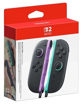 Kontroler Nintendo Joy-Con 2 Controllers Light Purple/Light Green (045496321833)
