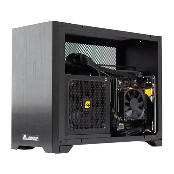 Компьютер GTL Office Compact 124HSI (GTLCCO12H6P5CU5W_X12AIB) WiFi, mITX, Black
