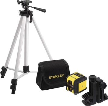 Нивелир лазерный-кросс красный со штативом Stanley Cubix 12м (STHT77648-1)