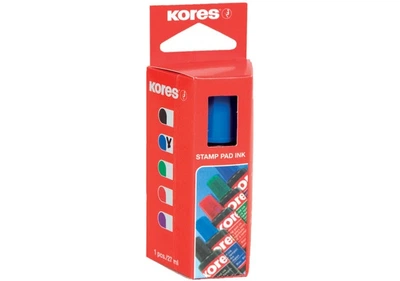 Фарба Kores штемпельна 28 мл. синій (K71308)