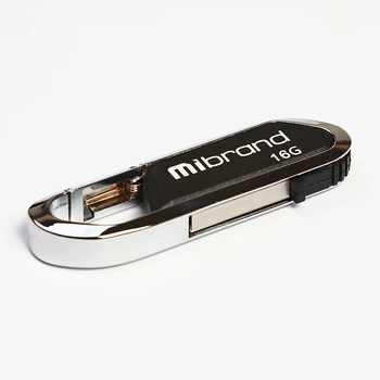 Флеш-накопичувач Mibrand USB 2.0 Aligator 16Gb Black (MI2.0/AL16U7B)