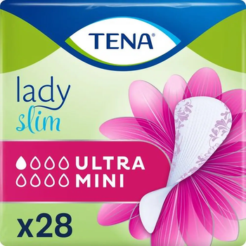 Урологічні прокладки жіночі TENA Lady Slim Ultra Mini Plus, 28 шт