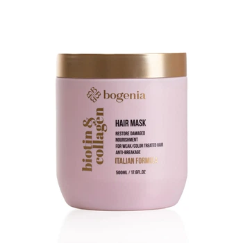 Маска для волос Bogenia Biotin & Collagen BG451, 500 мл