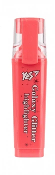 Текстовиділювач YES Galaxy Glitter Помаранчевий (390791)