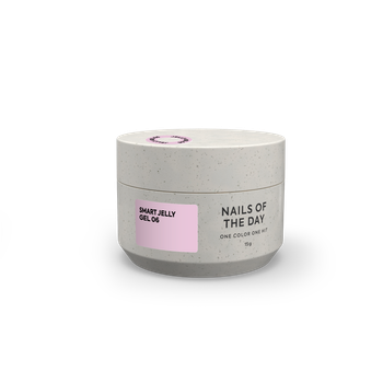 Гель желе строительный Nails Of The Day Smart Jelly gel 06, лилово-розовый, 15 г