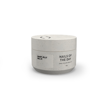 Гель желе будівельний Nails Of The Day Smart Jelly gel 01, прозорий, 15 г