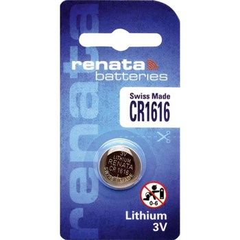 Батарейка CR1616 RENATA Lithium (3V) Swiss Made