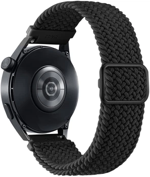 Ремінець тканинний Braided Loop для смарт-годин Redmi Watch 5 Active / Redmi Watch 5 Lite 22 мм з металевим кріпленням Black (mrk6087)