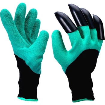 Садовые перчатки c когтями Garden Genie Gloves | Джени Гловес