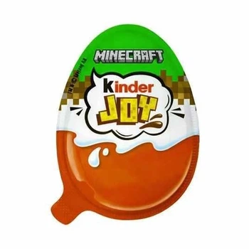 Шоколадне яйце Kinder Joy Minecraft 1 шт