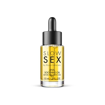 Успокаивающее масло для анального секса Bijoux Indiscrets Slow Sex Anal Soothing Oil Before & After 15 мл