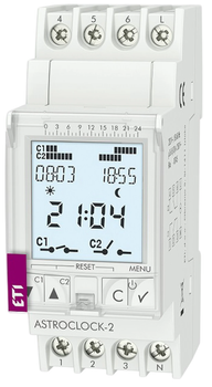 Цифровий таймер ETI ASTROCLOCK-2 16 А (3838895717874)