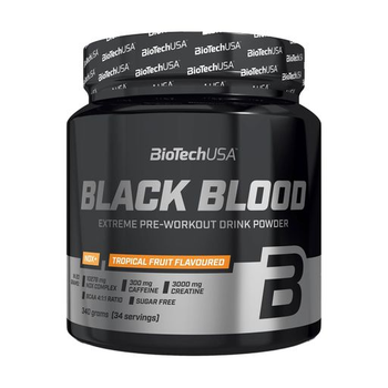 Передтренувальний Комплекс Black Blood NOX+ - 330 г Тропічні фрукти (5999076232369)