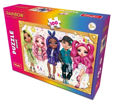 Игра-головоломка. Набор пазлов Rainbow High Shine LP100-001 shop (4823104382799)