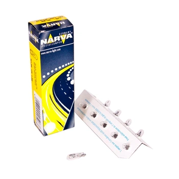 Лампа розжарювання Narva W1,2W 12V 1,2W W2X4,6d, 10шт
