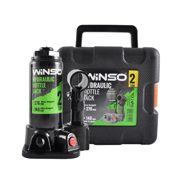 Домкрат гідравлічний пляшковий Winso 2т 148-276мм в кейсі