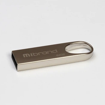 Флеш-накопичувач Mibrand USB 2.0 Irbis 64Gb Silver (MI2.0/IR64U3S)