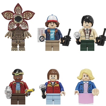 Игрушка Очень странные дела (6 персонажей) герои фигурки из Stranger Things (5-6 см) для детей (арт 15042)