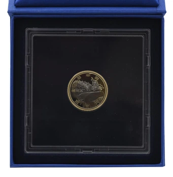 Монета Япония 500 йен 2015 Биметалл Proof Префектуры - Фукуока в сувенирной упаковке