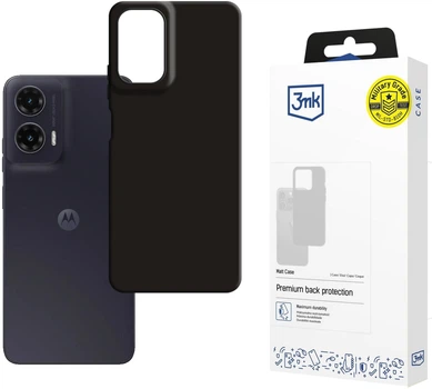 Панель 3MK Matt Case для Motorola Moto G35 Black (5903108608923)