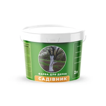 Краска для садовых деревьев 2.8 кг "Садовник" Белая