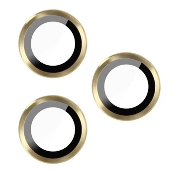 Стекло на камеру Apple iPhone 14 Pro / iPhone 14 Pro Max, Золотой - 321289