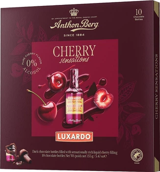 Шоколадные бутылочки Anthon Berg Luxardo Cherry Sensations 155г