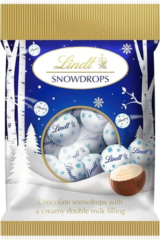 Шоколадные конфеты Lindt Snowdrops Milk Chocolate Truffles 70г