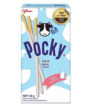 Японские Палочки Glico Pocky Milk Молочные 40г