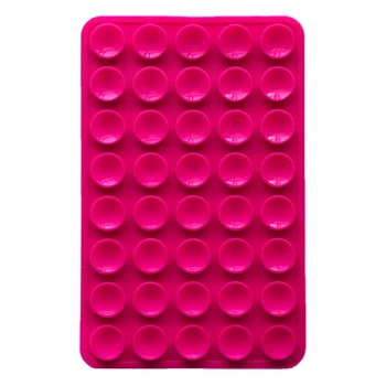 Держатель-присоска Double Side Silicone, Малиновый - 610663