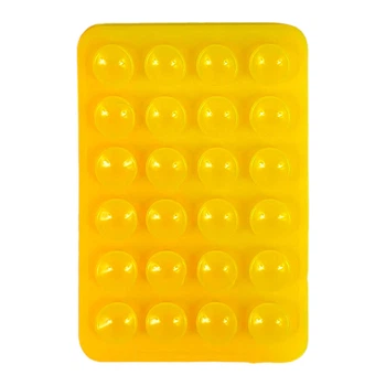 Держатель-присоска Double Side Silicone, Желтый - 669839