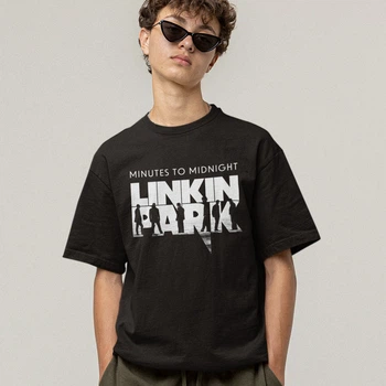 Футболка унісекс Linkin Park (Minutes to Midnight) XL чорний