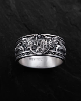 Серебряное кольцо SAINT MICHAEL Reytel 69045154 22