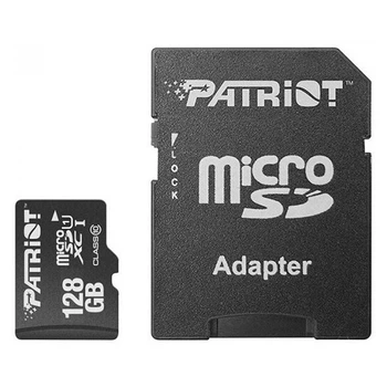 Карта пам'яті microSDXC (UHS-1) Patriot LX Series 128Gb class 10 (adapter SD) ( 14918 )