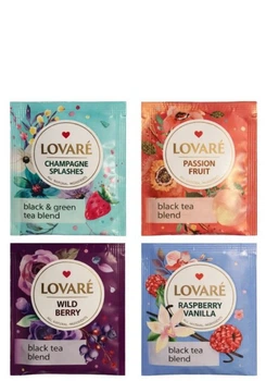 Чай Lovare Bleak Assorted Чорний Асорті в пакетиках 50 шт*2 г (59946)