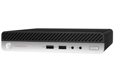 Системний блок HP ProDesk 400 G5-Desktop Mini-Intel Core-i3-9100T-3,0GHz-0Gb-DDR4-HDD-0Gb-(B)- Б/У
