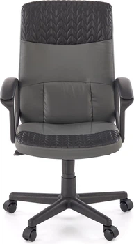Fotel biurowy Halmar BJORN Czarno-popielaty (5905248134799)
